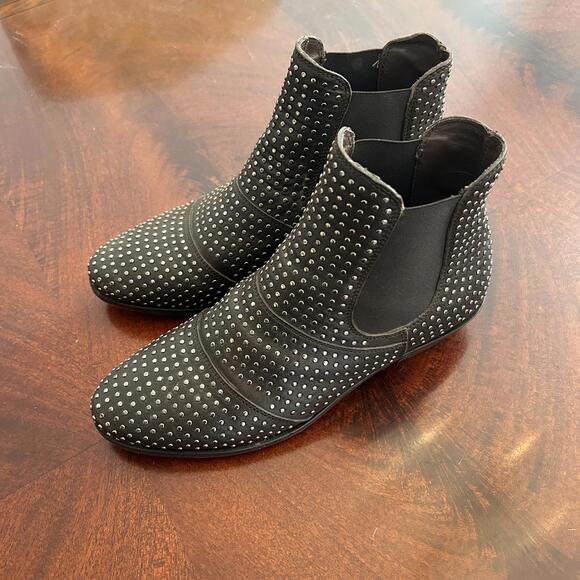 Boemos Studded Women's Ankle Boots Made in Italy Size 8 EU 38 - Picture 3 of 9